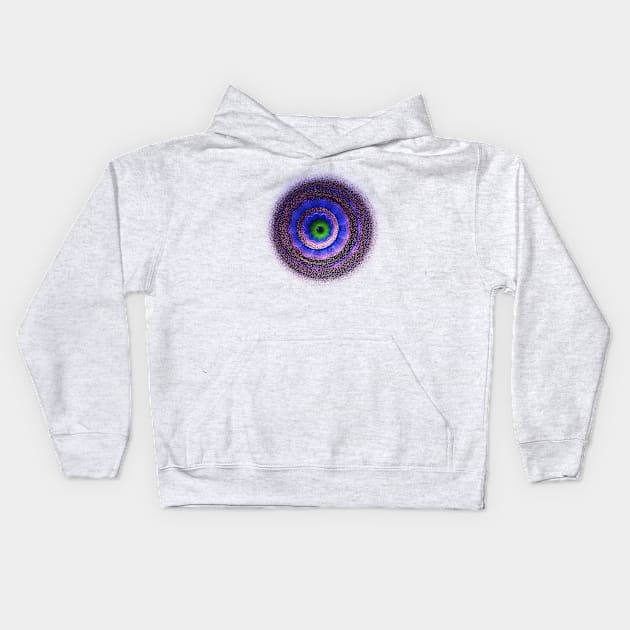 Cosmic Eye Kids Hoodie by AngelsWhisper